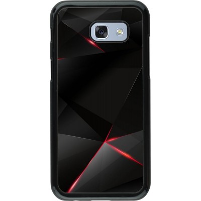 Hülle Samsung Galaxy A5 (2017) - Black Red Lines