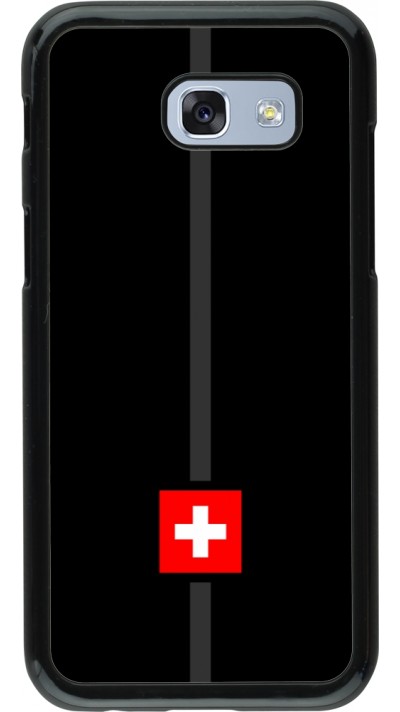 Samsung Galaxy A5 (2017) Case Hülle - Kanton CH schwarz