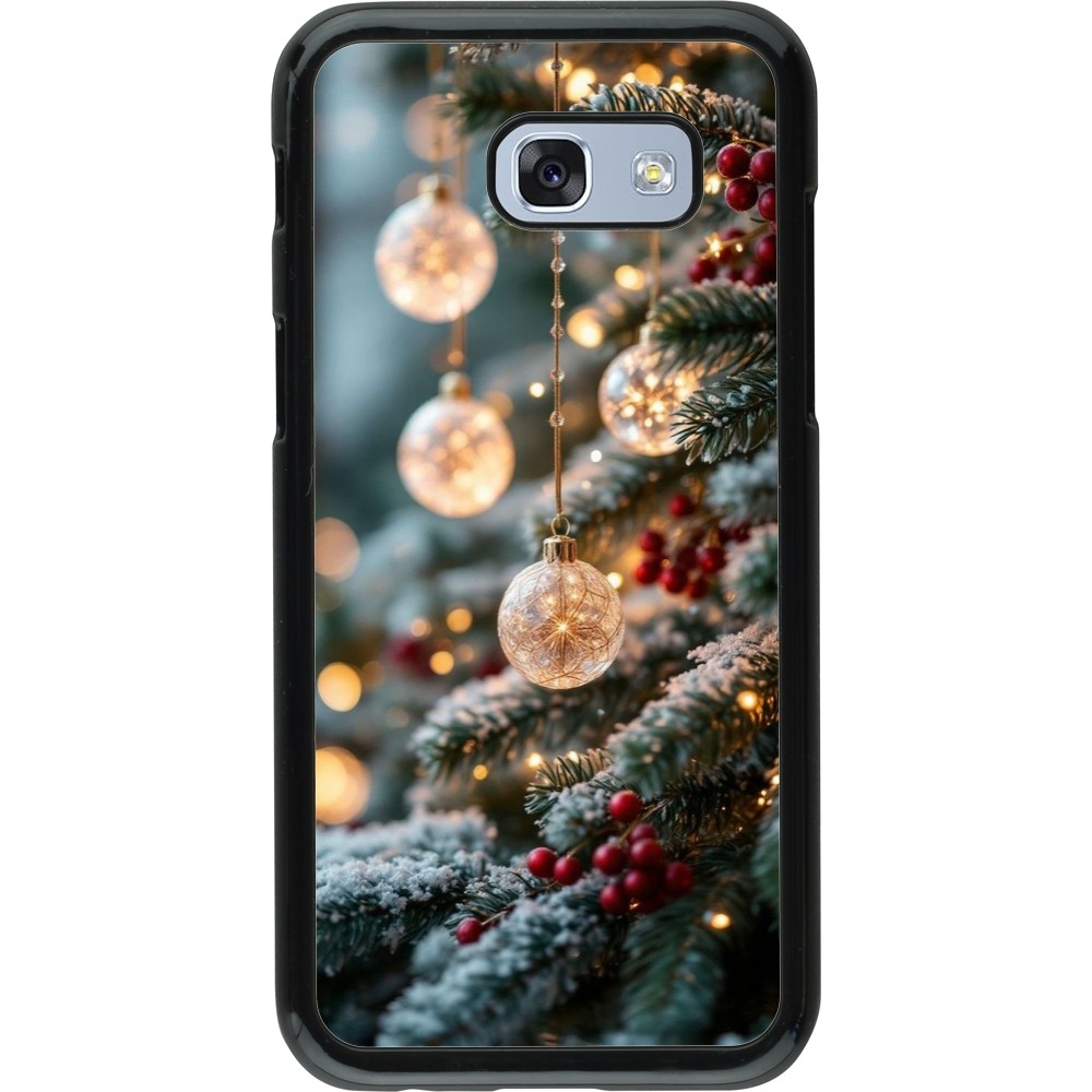 Samsung Galaxy A5 (2017) Case Hülle - Christmas 25 Xmas Decorated Tree