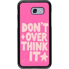 Samsung Galaxy A5 (2017) Case Hülle - Dont over think it 2026