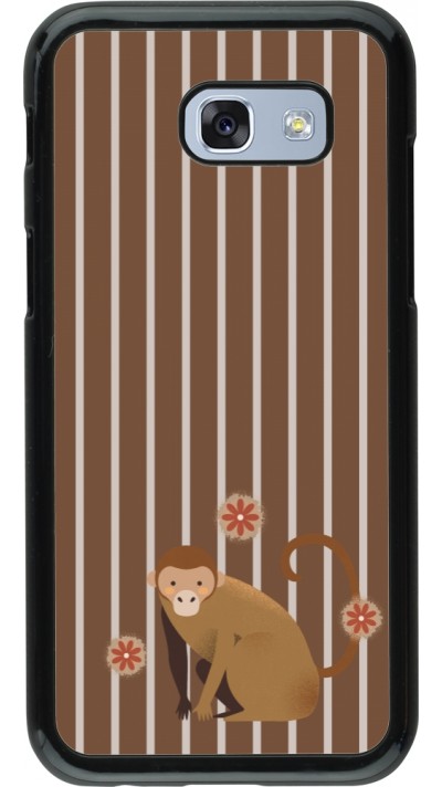 Samsung Galaxy A5 (2017) Case Hülle - Monkey with stripes