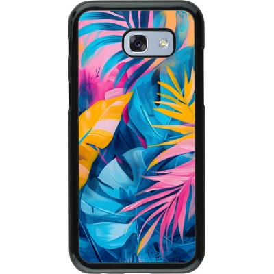 Samsung Galaxy A5 (2017) Case Hülle - Palms Blue