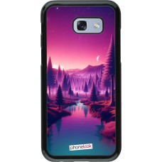 Samsung Galaxy A5 (2017) Case Hülle - Lila-rosa Landschaft