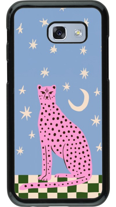 Coque Samsung Galaxy A5 (2017) - Pink leopard with stars 2026