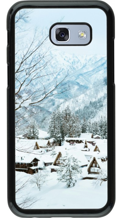 Samsung Galaxy A5 (2017) Case Hülle - Winter 25 Winter snowy landscape