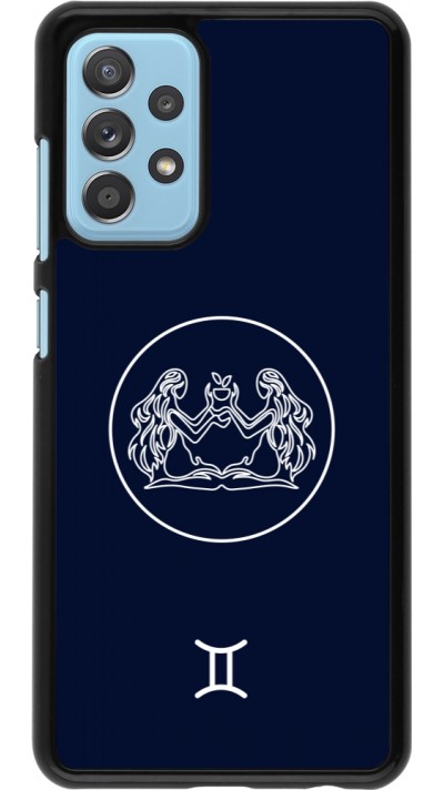 Samsung Galaxy A52 Case Hülle - Astrologie Zwillinge