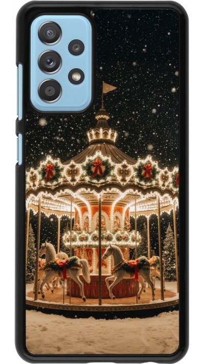 Samsung Galaxy A52 Case Hülle - Christmas 25 Carousel