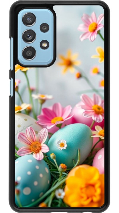 Samsung Galaxy A52 Case Hülle - Easter 2026 Eggs with flowers