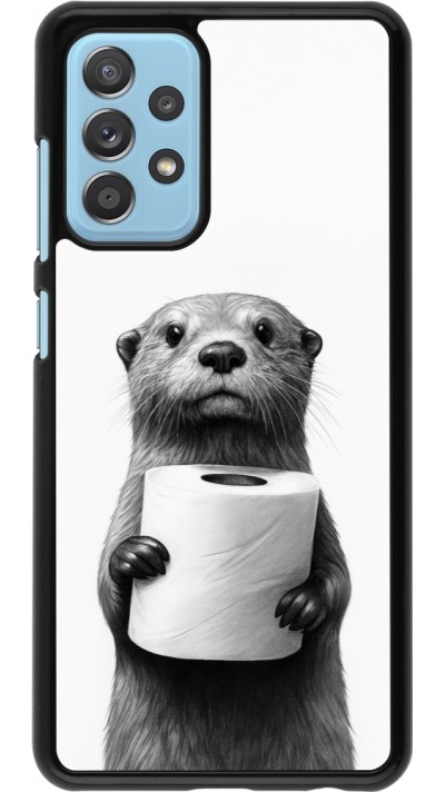 Samsung Galaxy A52 Case Hülle - Otter Toilettenpapier