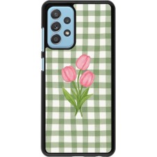 Samsung Galaxy A52 Case Hülle - Green vichy tulips 2026