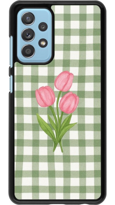 Samsung Galaxy A52 Case Hülle - Green vichy tulips 2026