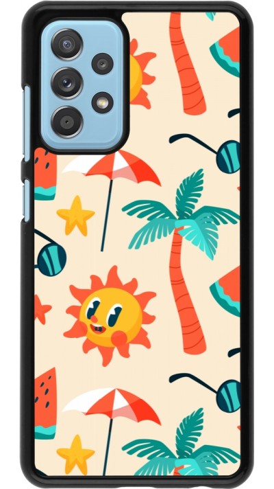 Samsung Galaxy A52 Case Hülle - Summer 2025 Pattern soleil