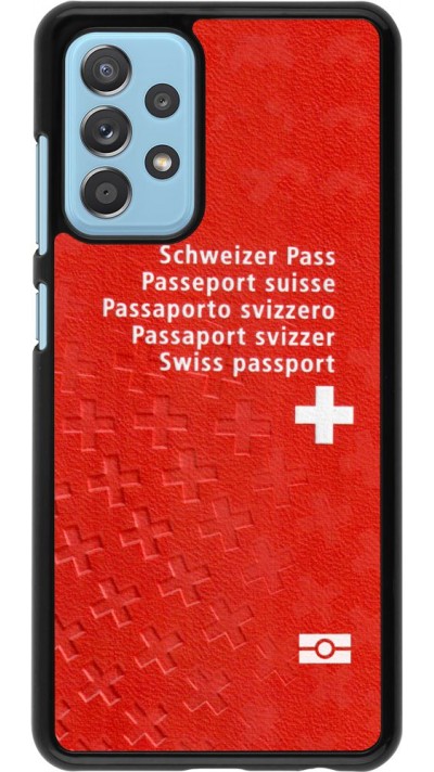 Hülle Samsung Galaxy A52 5G - Swiss Passport