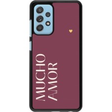 Samsung Galaxy A52 Case Hülle - Valentine 2024 mucho amor rosado