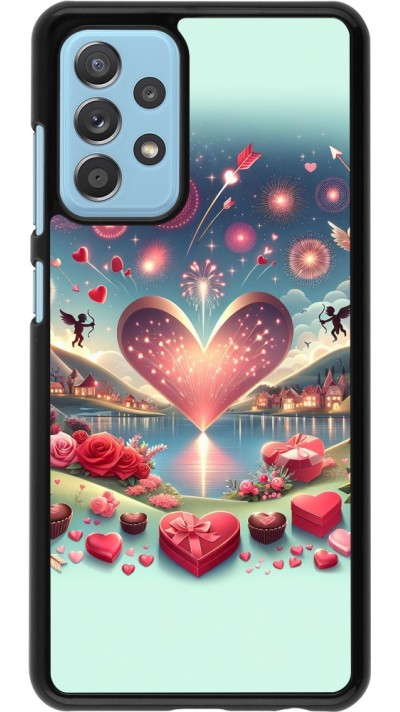 Samsung Galaxy A52 Case Hülle - Valentin 2025 Schick