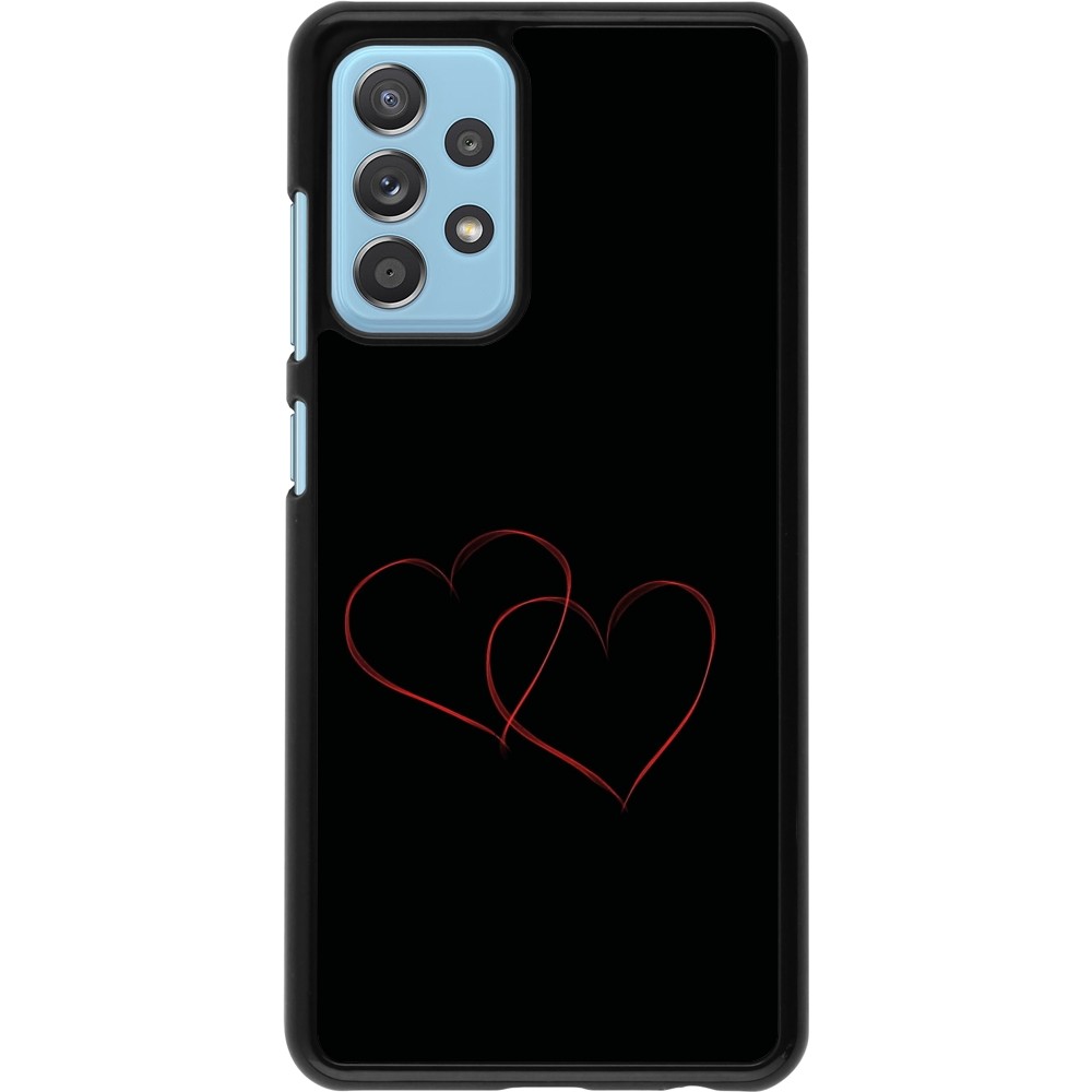 Samsung Galaxy A52 Case Hülle - Valentine 2023 attached heart