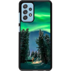 Samsung Galaxy A52 Case Hülle - Winter 22 Northern Lights