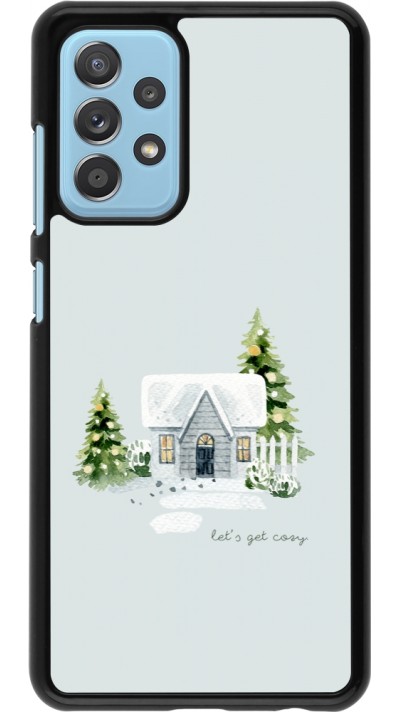 Samsung Galaxy A52 Case Hülle - Winter 25 Cosy House