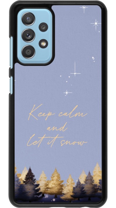 Samsung Galaxy A52 Case Hülle - Winter 25 Winter illustration of trees