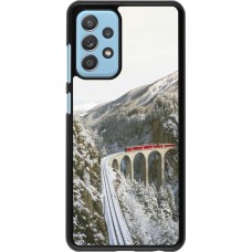 Samsung Galaxy A52 Case Hülle - Winter 25 Winter polar express
