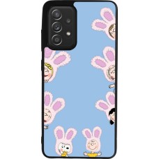 Samsung Galaxy A52 Case Hülle - Silikon schwarz Easter 2026 Snoopy