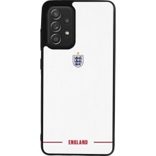 Samsung Galaxy A52 Case Hülle - Silikon schwarz England 2026 personalisierbares Fussballtrikot