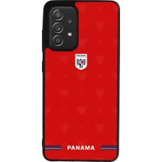 Samsung Galaxy A52 Case Hülle - Silikon schwarz Panama 2026 personalisierbares Fussballtrikot