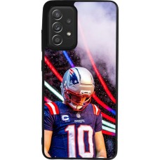 Samsung Galaxy A52 Case Hülle - Silikon schwarz Super Bowl 26 Patriots 3