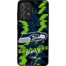 Samsung Galaxy A52 Case Hülle - Silikon schwarz Super Bowl 26 Seattle 2