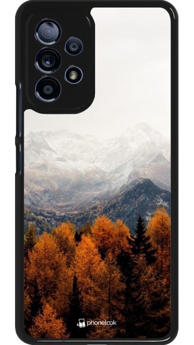 Samsung Galaxy A53 5G Case Hülle - Autumn 21 Forest Mountain