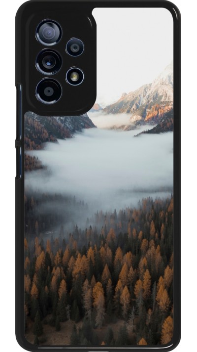 Samsung Galaxy A53 5G Case Hülle - Autumn 22 forest lanscape