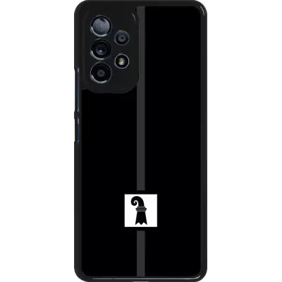 Samsung Galaxy A53 5G Case Hülle - Kanton BS schwarz