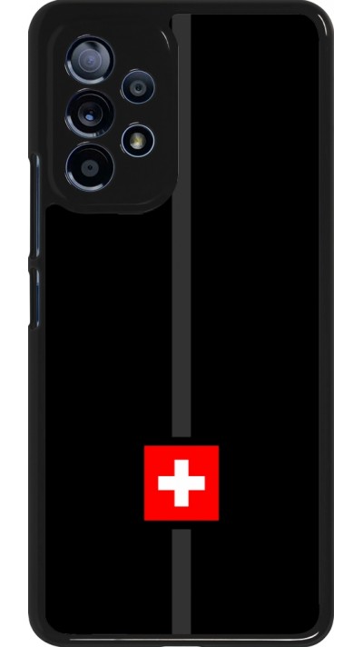 Samsung Galaxy A53 5G Case Hülle - Kanton CH schwarz