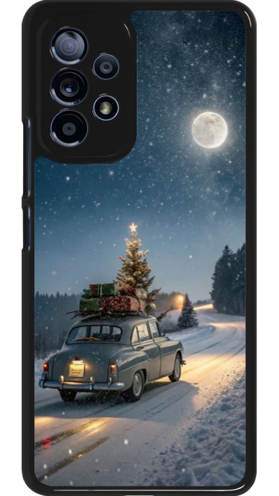 Samsung Galaxy A53 5G Case Hülle - Christmas 25 Car with Tree Xmas