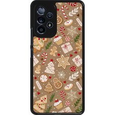 Samsung Galaxy A53 5G Case Hülle - Christmas 25 Pattern Ginger Cookie