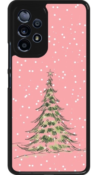 Samsung Galaxy A53 5G Case Hülle - Christmas 25 Pink Tree