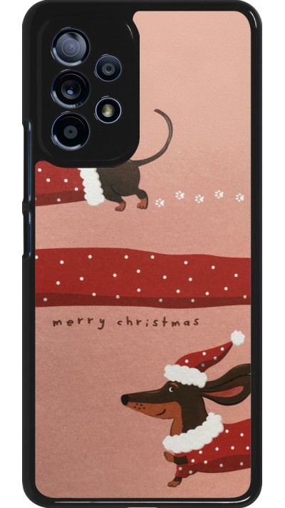Samsung Galaxy A53 5G Case Hülle - Christmas 25 Teckel Merry Xmas