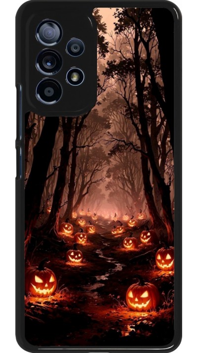 Samsung Galaxy A53 5G Case Hülle - Halloween 2025 Road of Terrifying Pumpkins
