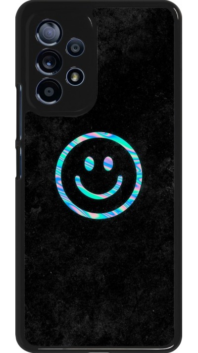 Samsung Galaxy A53 5G Case Hülle - Happy smiley irisirt