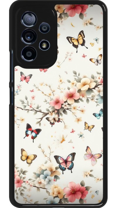 Samsung Galaxy A53 5G Case Hülle - Frühling 25 Leichte Schmetterlinge