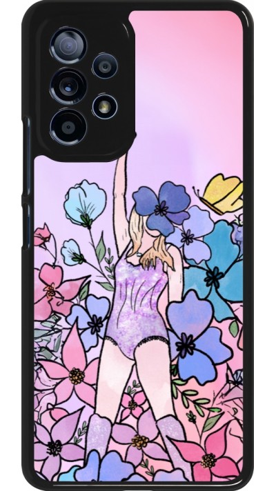 Samsung Galaxy A53 5G Case Hülle - Taylor Swift Sketch - Pink