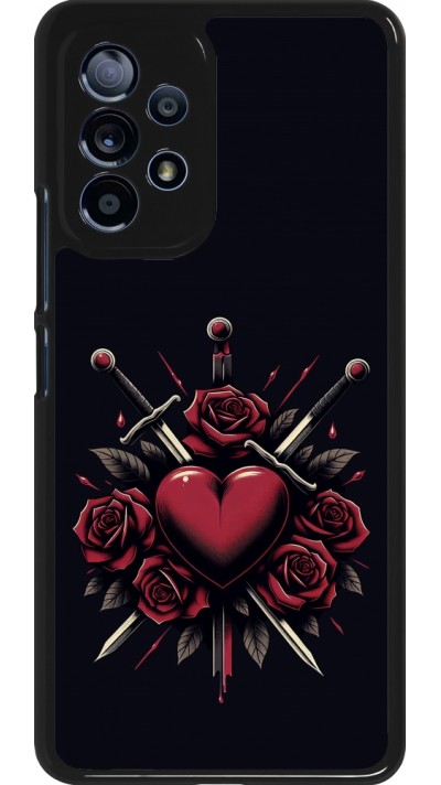 Samsung Galaxy A53 5G Case Hülle - Valentine 2024 gothic love