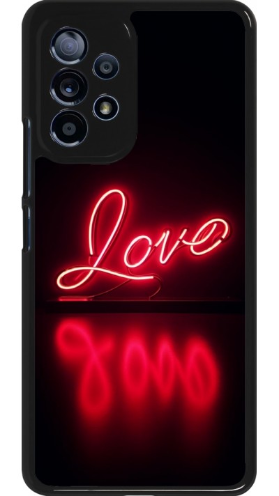 Coque Samsung Galaxy A53 5G - Valentine 2025 Neon Love