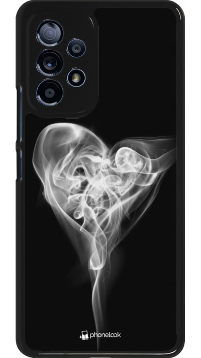 Samsung Galaxy A53 5G Case Hülle - Valentine 2022 Black Smoke