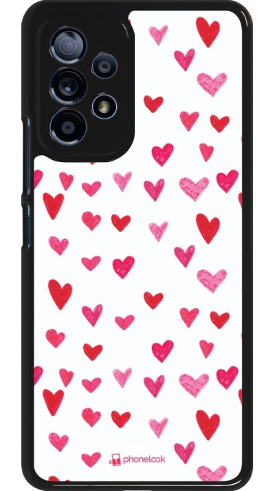 Samsung Galaxy A53 5G Case Hülle - Valentine 2022 Many pink hearts