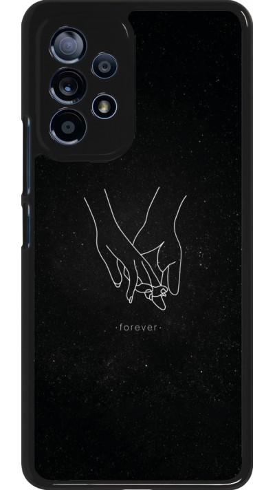 Samsung Galaxy A53 5G Case Hülle - Valentine 2023 hands forever