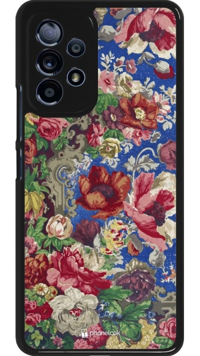 Samsung Galaxy A53 5G Case Hülle - Vintage Art Flowers