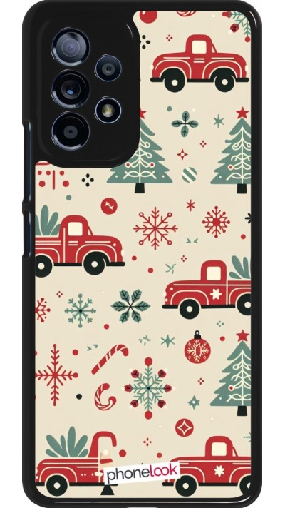 Samsung Galaxy A53 5G Case Hülle - Weihnachten 2024 Lkw Tanne
