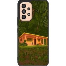 Coque Samsung Galaxy A53 5G - Silicone rigide noir Benitos house DTMF