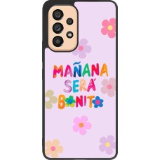 Coque Samsung Galaxy A53 5G - Silicone rigide noir Karol G Manana sera bonito